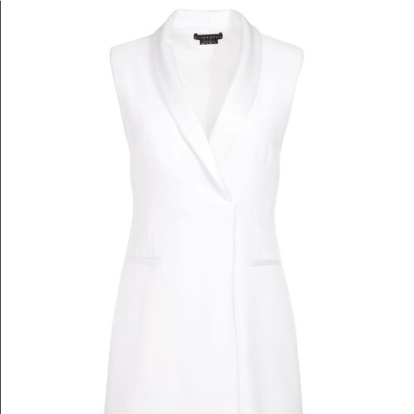 ALICE+OLIVIA VALENTINA TUXEDO DRESS - Picture 4 of 5